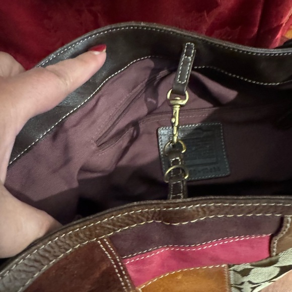 Coach Holiday Patchwork Bag #10434 - Picture 10 of 10